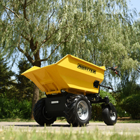 Mini Dumper AUSTTER Chinois 500 kg, Chargeuse de Ferme à Batterie 4 Roues, Brouette Électrique