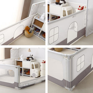 Parc <span class=keywords><strong>de</strong></span> <span class=keywords><strong>jeux</strong></span> intérieur multifonctionnel avec clôture <span class=keywords><strong>de</strong></span> sécurité <span class=keywords><strong>pour</strong></span> enfants, barrière <span class=keywords><strong>de</strong></span> chevet grande taille <span class=keywords><strong>pour</strong></span> chambre d'enfant et école - Product Image 6