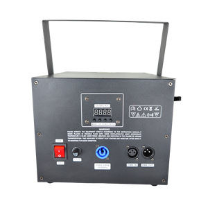 ไฟเลเซอร์งานแต่งงาน Bright <span class=keywords><strong>Dream</strong></span> 8W/10W RGB ควบคุมผ่านแอพ เชื่อมต่อเสียง ควบคุมด้วยเสียง มาตรฐาน IP33 ตัวเครื่องอะลูมิเนียมอัลลอย ปรับความสว่างได้ CRI สูง - Product Image 3