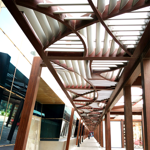 XHS Toldo Jardín Gazebo impermeable Kits de persianas al aire libre Sistema de techo Pérgola para la venta Modo de aluminio bioclimático de metal motorizado - Product Image 2