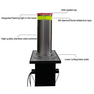 Automatische hydraulische opklapbare verkeerspaaltjes voor wegverkeersbelemming - Product Image 5