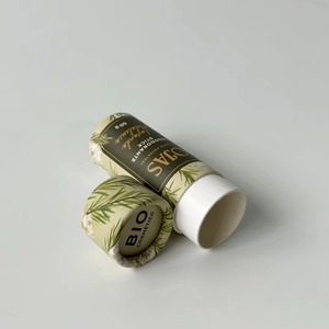 Prix usine 100% Tube de poussée de cylindre en carton biodégradable pour baume à lèvres et déodorant Tube de papier de conteneur de cosmétiques - Product Image 3