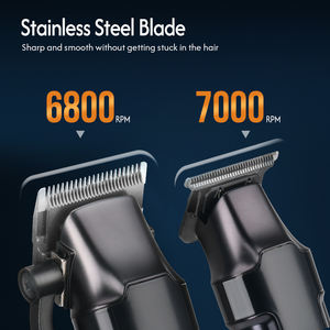 Pritech Rasoir à Barbe Hommes Tondeuse à <span class=keywords><strong>Cheveux</strong></span> <span class=keywords><strong>de</strong></span> Barbier Machine <span class=keywords><strong>de</strong></span> <span class=keywords><strong>Coupe</strong></span> <span class=keywords><strong>de</strong></span> <span class=keywords><strong>Cheveux</strong></span> Sans Fil Électrique Tondeuse à <span class=keywords><strong>Cheveux</strong></span> Professionnelle Kit <span class=keywords><strong>de</strong></span> <span class=keywords><strong>Coupe</strong></span> <span class=keywords><strong>de</strong></span> <span class=keywords><strong>Cheveux</strong></span> - Product Image 2