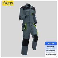 Combinaison de travail sur mesure de haute qualité, respirante, avec poches 3D, uniforme pour chantier, atelier, vêtements de travail