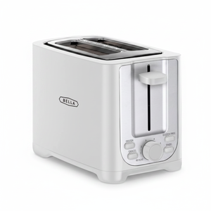 Extra Wide Slots 2-Slice <b>Toaster</b> with Auto Shut Off Removable Crumb <b>Tray</b> and Cancel Defrost Reheat Functions - Product Image 2