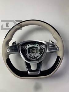 <span class=keywords><strong>พวงมาลัย</strong></span>สปอร์ตหนังแท้หรูหราสูงสำหรับ Mercedes-Benz C43 AMG C-Class E-Class W223 W213<span class=keywords><strong>พวงมาลัย</strong></span>อะไหล่รถยนต์ - Product Image 2