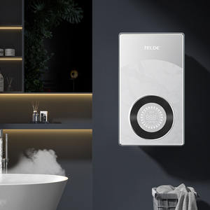 Calentador de Agua Eléctrico Instantáneo <span class=keywords><strong>TELDE</strong></span> con Control por Voz, Bomba de Agua Integrada, Pantalla LED de Temperatura, Plástico, Uso Doméstico, Inglés - Product Image 1