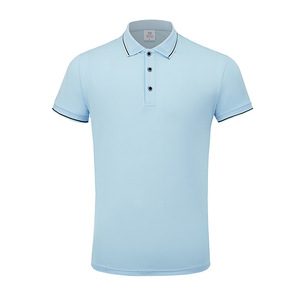 เสื้อโปโลสั่งทำพิเศษ สีพื้น แต่งขอบตัดกัน โพลีเอสเตอร์ แขนสั้น ใส่ได้ทุกวัน - Product Image 3