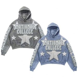 Conjuntos de Sudadera y Pantalones de Chándal Personalizados de Invierno, Casuales, de Poliéster/Algodón, con Forro Polar Lavado, Estilo Acampanado - Product Image 2