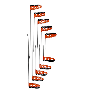 Turnhout Edition 10-Piece Single-Bend Round Tip Paintless Dent Remover and Repair System for PDR <b>Tools</b> for Dent <b>Puller</b> - Product Image 3