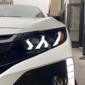 ชุดอัพเกรดไฟหน้ารถยนต์แบบโปรเจคเตอร์ Rambo สำหรับ Honda Civic ปี 2016-2021 รุ่นที่ 10 ไฟหน้า LED แบบเสียบปลั๊กใช้งานได้ทันที - Product Image 4