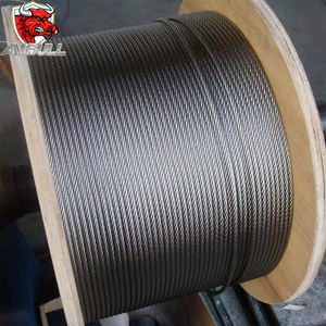 Ambull工場高精度加工防錆6X24 + 7FCロープ鋼亜鉛メッキワイヤーケーブルワイヤーロープ - Product Image 3