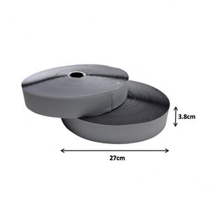 Velcros circulaires extensibles souples auto-adhésifs, attaches en tissu à crochets et boucles double face, rouleaux de sangles, attaches-câbles, Velcros adhésifs - Product Image 4