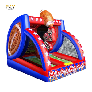Commercial Bouncy Castle Party Kid Outdoor Sport Bouncer Jumper Bounce House <strong>Inflatable</strong> First Down <strong>Football</strong> Games for Child - Product Image 1