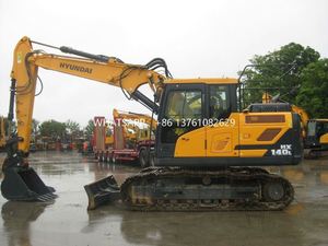 Excavatrice sur chenilles Hyundai 140 d'origine, robuste, 13 tonnes, prix de vente - Product Image 5