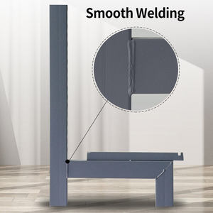 Étagères en acier laminées à froid résistantes de supermarché de gondole de support d'affichage en métal d'étagères de supermarché pour le magasin - Product Image 4