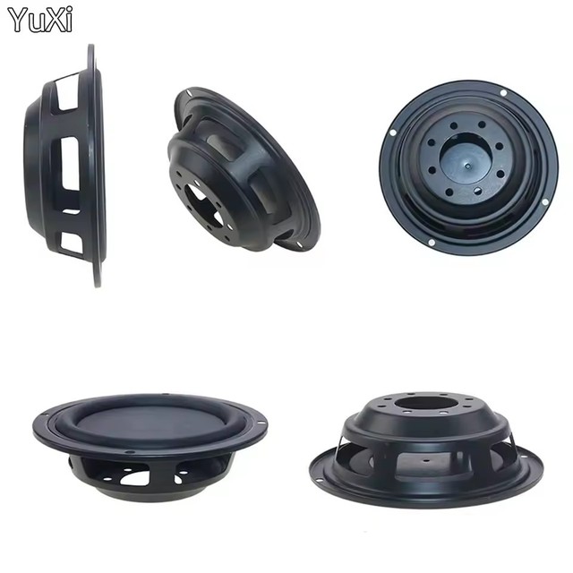 Circular Speaker Passive Radiator Horn Woofer Diaphragm With bracket Radiator Auxiliary Bass 4-Inch