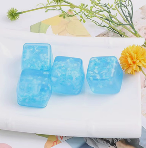 Luckykoo NovaCross Maltose Ice Cubes Kneading Music Stress Relieve Taba <b>Squishy</b> Tpr Toy - Product Image 2