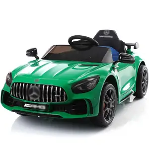 孩子乘坐汽车行驶车辆12V电池供电玩具车最好的生日礼物，为3-8岁的孩子