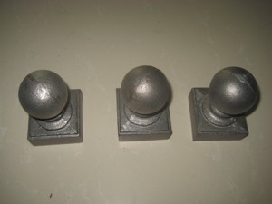 อลูมิเนียมรั้วไม้ระแนงปกตารางโพสต์ - Product Image 4