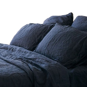 Phản Ứng Rắn Màu Rửa Sạch Hữu Cơ Lanh Dệt 100% Lớn Gai Dầu Trang Chủ Thêm Vải Lanh Rộng Cho Khăn Trải Bàn Bộ Đồ Giường Curt - Product Image 6