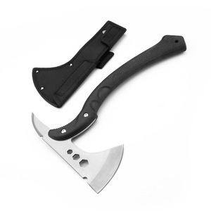 Tactical Pointed <b>Axe</b> Carbon Steel Head Plastic <b>Handle</b> Survival Tomahawk Industrial Grade Outdoor Use - Product Image 1