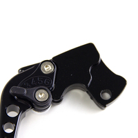 Leviers de frein et d'embrayage de moto en aluminium CNC, ensemble de leviers de guidon réglables à 6 positions pour Bajaj Pulsar NS200 RS200 AS200