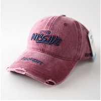Gorra de béisbol unisex con efecto desgastado y bordado, estilo casual con visera desgastada para uso diario al aire libre, OEM, pedidos pequeños, personalizable.