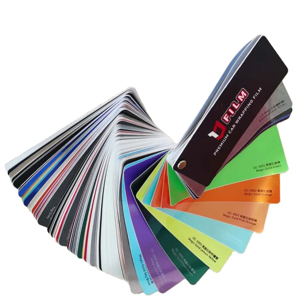 Quảng Châu Nhà Sản Xuất Ô Tô Wrapping Vinyl Film Đối Với Xe Trang Trí