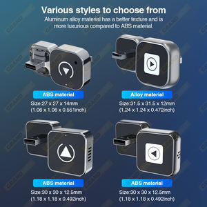 Grandnavi 2in1Wireless Carplay Android Auto Dongle Control de voz <span class=keywords><strong>Google</strong></span> Maps para coche original con cable Carplay a Carplay inalámbrico - Product Image 2