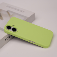 Nouvelle Coque de Téléphone en Silicone Liquide Magnétique Souple pour iPhone 17 16 Pro Max, Personnalisable, Colorée, à Pois, Protection Élégante