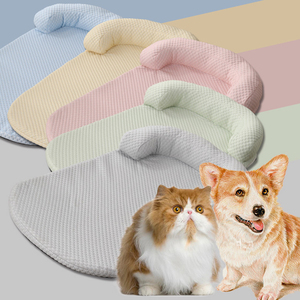 Производитель, оптовая продажа, индивидуальный логотип, домашняя собака, охлаждающая кровать с подушкой - Product Image 3