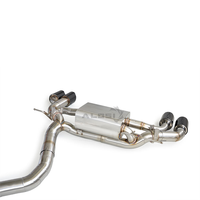 Silencieux d'échappement Catback à soupape électronique à ajustement direct pour BMW M235i N55 3.0t 2014-2016, tuyaux d'échappement en acier inoxydable SS304, pièces de modification automobile