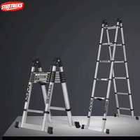 Steeltreks Outils à main et matériel de quincaillerie – Vente chaude directe usine – Échelle télescopique multifonction en aluminium – Autres outils à main