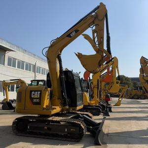 Excavadoras Caterpillar CAT307E2 originales de Japón, excavadoras Cat 307E de segunda mano, miniexcavadoras de 7 toneladas con garra. - Product Image 1