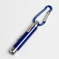 Livraison rapide avec DHL 3 en 1 aluminium Lr41 lampe de poche Led à piles Portable Mini lampe Uv détecteur d'argent porte-clés