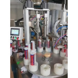 Machine de remplissage verticale entièrement automatique pour colle époxy bicomposante AB pour cartouche à tube rigide - Product Image 5