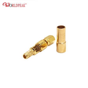 Conector Hembra SSMC para <span class=keywords><strong>Cable</strong></span> RG316, Conector RF Micro Miniatura de 50 Ohmios para Pruebas y Mediciones de Alta Frecuencia - Product Image 2