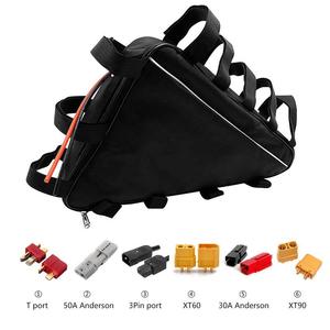 E-bike accu 72V 52V 48V 20Ah 30Ah 40Ah Driehoekige E-bike accu voor fiets - Product Image 3