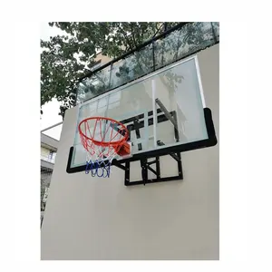 Hot Saling 12mm Basketball Backboard Basketball Board Fiberglass Tempered Glass Basketball Board