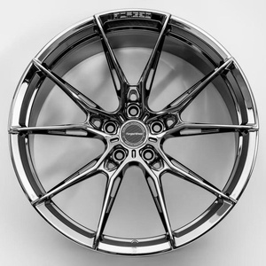 YH ขอบล้อปลอมแบบเว้า R2โครเมียมสำหรับ BMW E46/E90/E92/F30/F80/F82/G20/F10/G05/F32 Mercedes CLS W204/W205 - Product Image 2