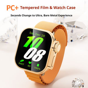 Tschick Glass + étui pour Apple Watch passer à Ultra <span class=keywords><strong>IWatch</strong></span> Series 10 42mm 46mm housse de protection d'écran mise à niveau vers Ultra - Product Image 3