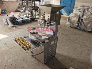 Máy chia bột làm tròn MP45/2, máy tạo hình viên bột, máy cắt bột có khay chứa, máy làm bánh công nghiệp, điện, 150 - Product Image 3