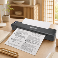 Impresora Térmica Portátil Xprinter T82 A4 para Trabajadores de la Construcción Civil, Registro de Archivos en Exteriores