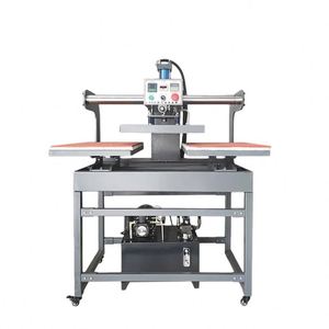Presse à Chaud Automatique à Double Plateau Pneumatique Coulissant Hautement Pressurisé pour T-shirts avec Chauffage Hydraulique - Product Image 3