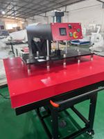 Nouvelle presse à chaud numérique hydraulique automatique grand format 80x100cm-100x120cm pour transfert par sublimation sur T-shirts/maillots