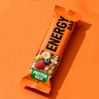 Empaquetado Personalizado para Barras de Chocolate, Envoltorio para Barras Energéticas, Envoltorio para Dulces, Galletas, Gomitas, Barras de Proteína, Empaquetado con Sellado Trasero