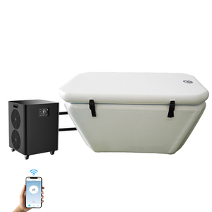 CHILLMEND Baignoire Inclinée à Double Angle Grande Taille, Bassin de Plongeon Froid Portable DWF, Compatible avec <span class=keywords><strong>les</strong></span> Refroidisseurs - Product Image 1