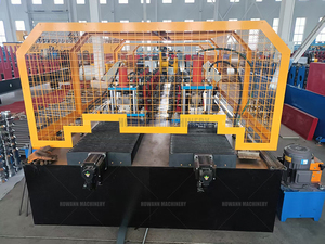 Chất lượng cao đôi đầu Pre Punch U hình dạng thép Keel khung kim loại máy làm U xà gồ hoán đổi cho nhau cuộn tạo thành máy - Product Image 3