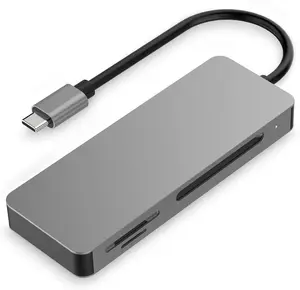 Leitor de Cartão USB3.0 Tipo C USB C SD Micro-sSD/TF Compact Flash/CF